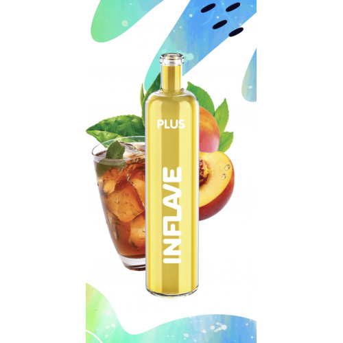 Электронная сигарета Inflave Plus 2200 затяжек Персиковый Чай
