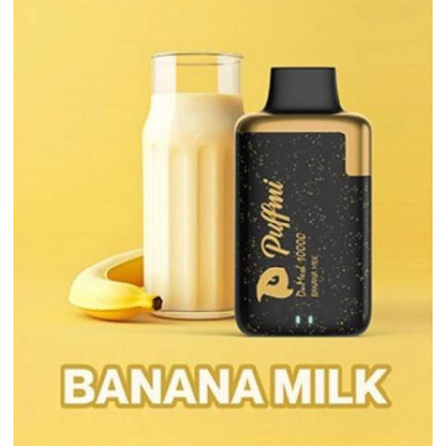 Электронная сигарета PuffMi DuMesh 10000 Банановое Молоко