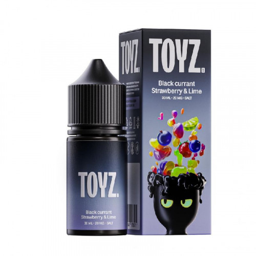 Жидкость Toyz Black Currant Strawberry Lime (Черная смородина Клубника и Лайм) 20 мл / 30 мл